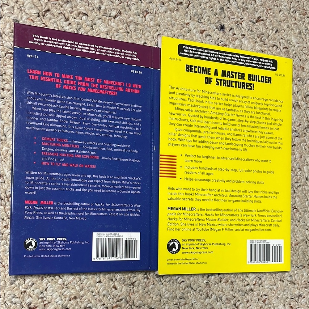 Minecraft Guide Book Set - Picture 2 of 2